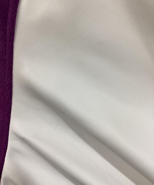 BACKSTAGE PASS（バックステージパス）BACKSTAGE PASS (バックステージパス) META JAMオーバーサイズ スタジャン パープル サイズ:SIZE 3-4の古着・服飾アイテム