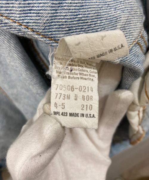 LEVI'S（リーバイス）LEVI'S (リーバイス) デニムジャケット インディゴ サイズ:SIZE 40Rの古着・服飾アイテム