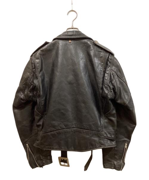 Schott（ショット）Schott (ショット) ダブルライダースジャケット ブラック サイズ:SIZE 40の古着・服飾アイテム