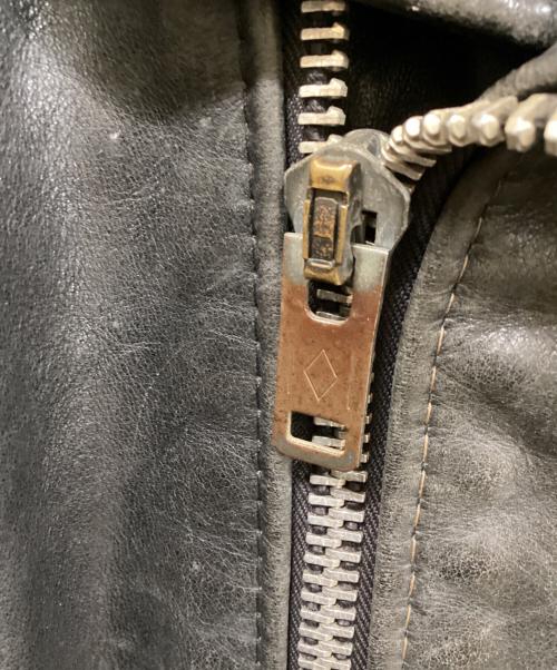 Schott（ショット）Schott (ショット) ダブルライダースジャケット ブラック サイズ:SIZE 40の古着・服飾アイテム