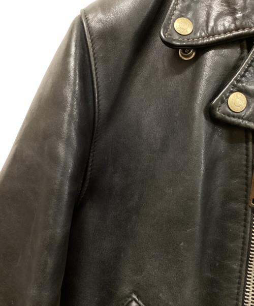 Schott（ショット）Schott (ショット) ダブルライダースジャケット ブラック サイズ:SIZE 40の古着・服飾アイテム