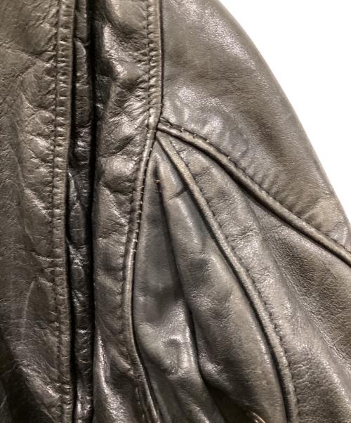 Schott（ショット）Schott (ショット) ダブルライダースジャケット ブラック サイズ:SIZE 40の古着・服飾アイテム