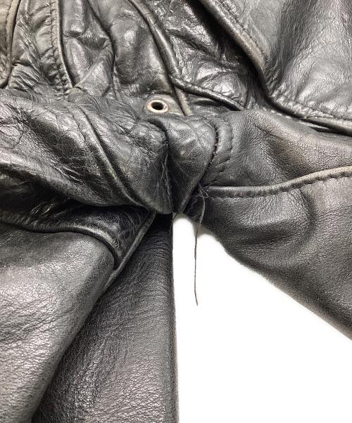 Schott（ショット）Schott (ショット) ダブルライダースジャケット ブラック サイズ:SIZE 40の古着・服飾アイテム