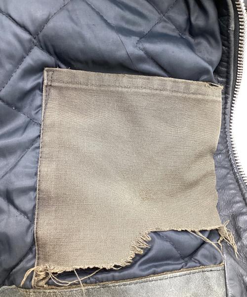 Schott（ショット）Schott (ショット) ダブルライダースジャケット ブラック サイズ:SIZE 40の古着・服飾アイテム