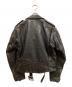 Schott (ショット) ダブルライダースジャケット ブラック サイズ:SIZE 40：22000円