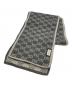 GUCCI (グッチ) リバーシブルカシミヤマフラー グレー×ベージュ：14000円