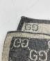 中古・古着 GUCCI (グッチ) リバーシブルカシミヤマフラー グレー×ベージュ：14000円