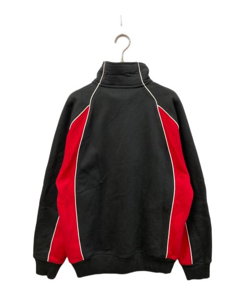PALACE（パレス）PALACE (パレス) COURTSIDE 1/4 ZIP／スウェット ブラック サイズ:SIZE Mの古着・服飾アイテム