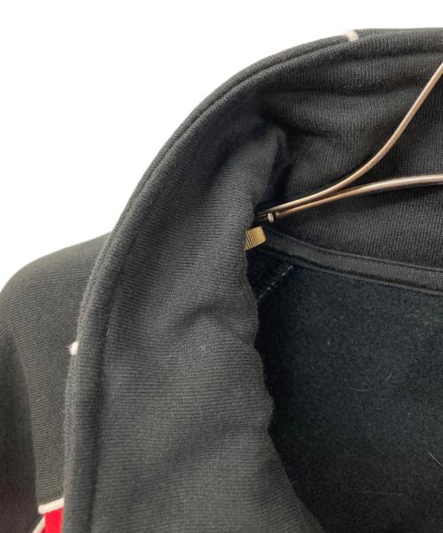 PALACE（パレス）PALACE (パレス) COURTSIDE 1/4 ZIP／スウェット ブラック サイズ:SIZE Mの古着・服飾アイテム
