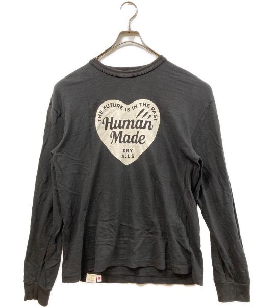 HUMAN MADE（ヒューマンメイド）HUMAN MADE (ヒューマンメイド) GRAPHIC L/S T-SHIRT ブラック サイズ:SIZE Lの古着・服飾アイテム