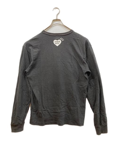 HUMAN MADE（ヒューマンメイド）HUMAN MADE (ヒューマンメイド) GRAPHIC L/S T-SHIRT ブラック サイズ:SIZE Lの古着・服飾アイテム