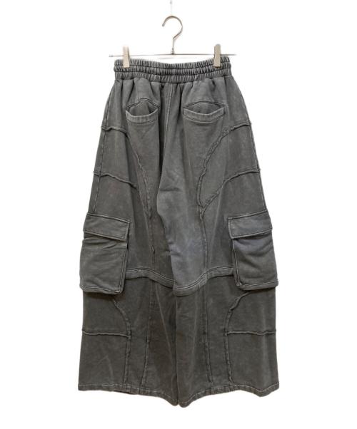 VIVAMUS（ヴィヴァムス）vivamus (ヴィヴァムス) SPLIT SWEAT PANTS ブラック サイズ:	SIZE 3の古着・服飾アイテム
