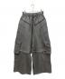 vivamus（ヴィヴァムス）の古着「SPLIT SWEAT PANTS」｜ブラック
