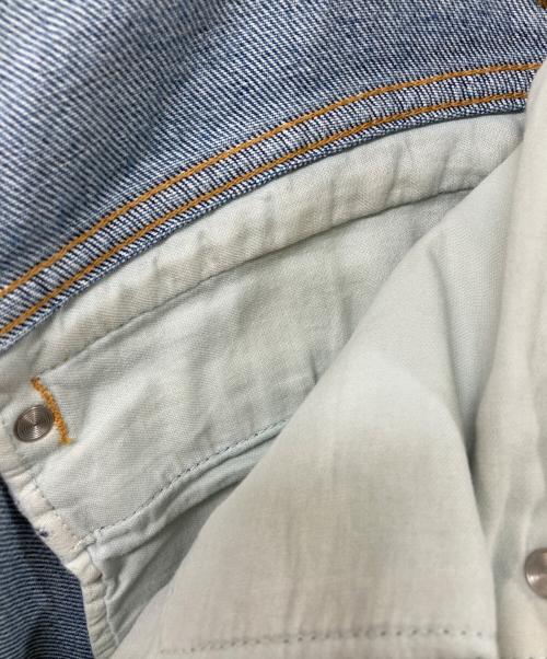 JOHN LAWRENCE SULLIVAN（ジョン ローレンス サリバン）JOHN LAWRENCE SULLIVAN (ジョン ローレンス サリバン) デニム x コーティングパンツ インディゴ サイズ:	SIZE 46の古着・服飾アイテム