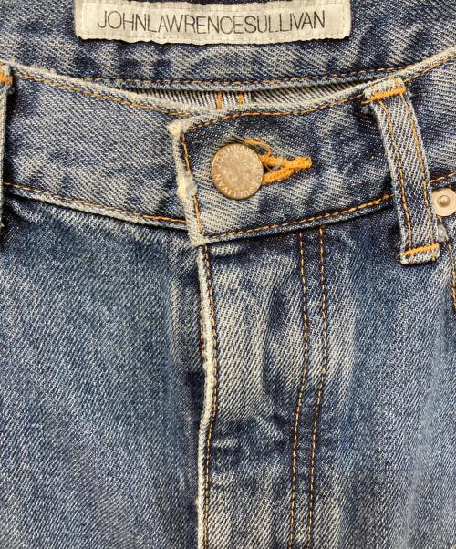 JOHN LAWRENCE SULLIVAN（ジョン ローレンス サリバン）JOHN LAWRENCE SULLIVAN (ジョン ローレンス サリバン) デニム x コーティングパンツ インディゴ サイズ:	SIZE 46の古着・服飾アイテム