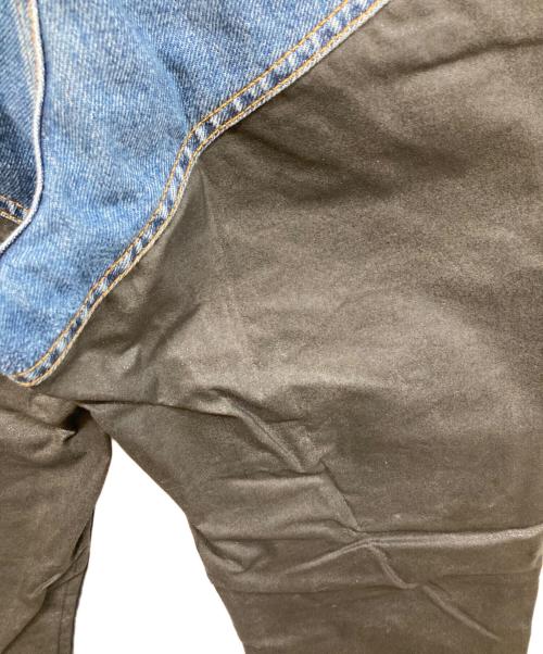 JOHN LAWRENCE SULLIVAN（ジョン ローレンス サリバン）JOHN LAWRENCE SULLIVAN (ジョン ローレンス サリバン) デニム x コーティングパンツ インディゴ サイズ:	SIZE 46の古着・服飾アイテム