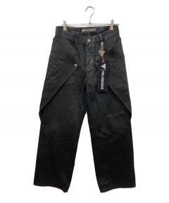 中古・古着通販】VALABASAS (バラバサス) ラインストーンフレアパンツ