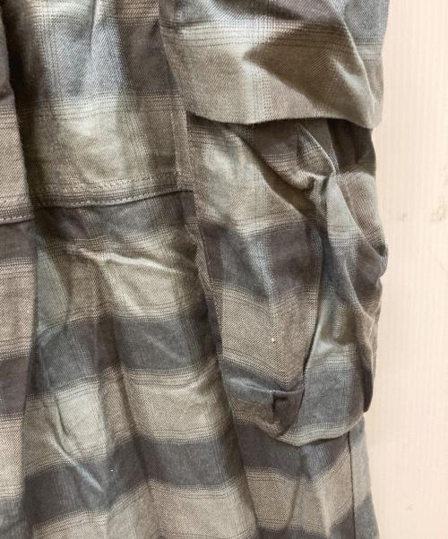 COLLINA STRADA（コリーナストラーダ）COLLINA STRADA (コリーナストラーダ) チェックカーゴパンツ ネイビー サイズ:SIZE Mの古着・服飾アイテム
