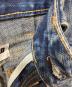 中古・古着 ANTIPROMIND (アンチプロマインド) TEXTURED TUCK CURVED DENIM PANTS インディゴ サイズ:	SIZE 2：6000円