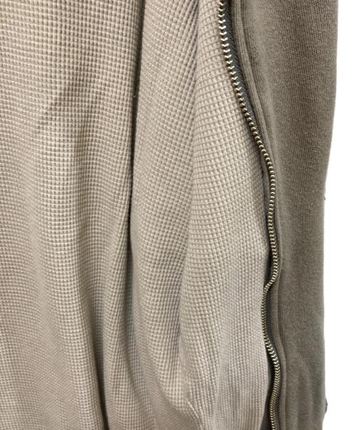 JUN/NAKAYAMA（ジュン ナカヤマ）JUN/NAKAYAMA (ジュン ナカヤマ) THERMAL LAYERED ZIP HOODIE オリーブ サイズ:SIZE 46の古着・服飾アイテム