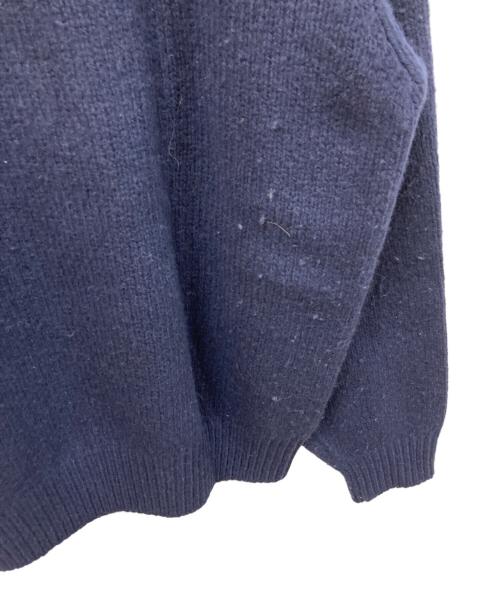 HUMAN MADE（ヒューマンメイド）HUMAN MADE (ヒューマンメイド) HEART KNIT SWEATER ネイビー サイズ:	SIZE Lの古着・服飾アイテム