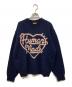 HUMAN MADE（ヒューマンメイド）の古着「HEART KNIT SWEATER」｜ネイビー