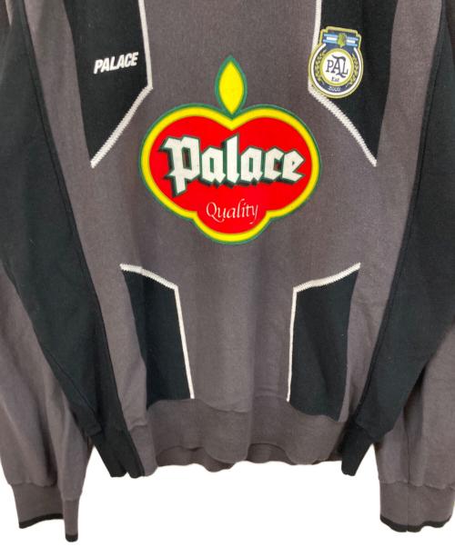 PALACE（パレス）PALACE (パレス) PALAZIO KNIT グレー サイズ:SIZE Mの古着・服飾アイテム