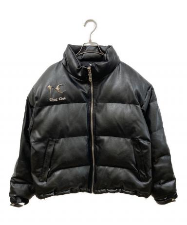 【数量限定】1990年ファンクラブ会員限定通販本革製タバコケ―スXJAPAN 中古・古着通販】THUG CLUB (サグ クラブ) TC Leather Puffer Jacket