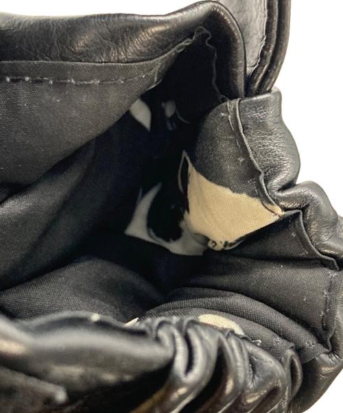 THUG CLUB（サグ クラブ）THUG CLUB (サグ クラブ) TC Leather Puffer Jacket ブラック サイズ:SIZE 2の古着・服飾アイテム