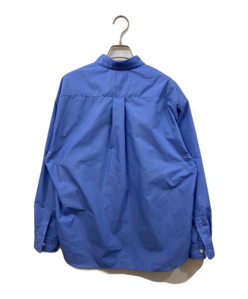 ABAHOUSE（アバハウス）ABAHOUSE (アバハウス) オーバーサイズ レギュラーカラーシャツ / イージーケア ネイビー サイズ:	SIZE 46の古着・服飾アイテム
