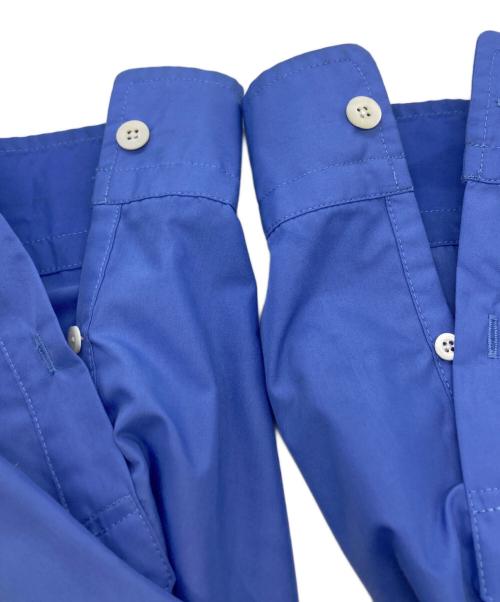 ABAHOUSE（アバハウス）ABAHOUSE (アバハウス) オーバーサイズ レギュラーカラーシャツ / イージーケア ネイビー サイズ:	SIZE 46の古着・服飾アイテム