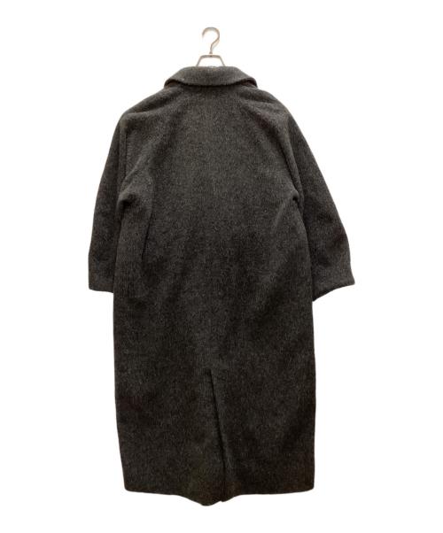 CLANE（クラネ）CLANE (クラネ) DOUBLE WOOL LONG COAT グレー サイズ:SIZE 0の古着・服飾アイテム