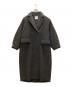 CLANE（クラネ）の古着「DOUBLE WOOL LONG COAT」｜グレー