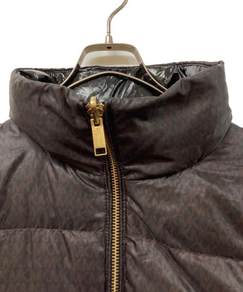 MICHAEL KORS（マイケルコース）MICHAEL KORS (マイケルコース) リバーシブルダウンコート ブラウン サイズ:SIZE Mの古着・服飾アイテム