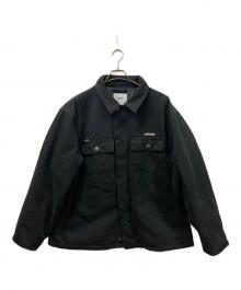 WTAPS（ダブルタップス）の古着「MICH  JACKET  COTTON. CANVAS. WTVUA カバーオール」｜ブラック