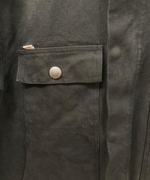 WTAPS（ダブルタップス）WTAPS (ダブルタップス) MICH  JACKET  COTTON. CANVAS. WTVUA カバーオール ブラック サイズ:	SIZE 03の古着・服飾アイテム