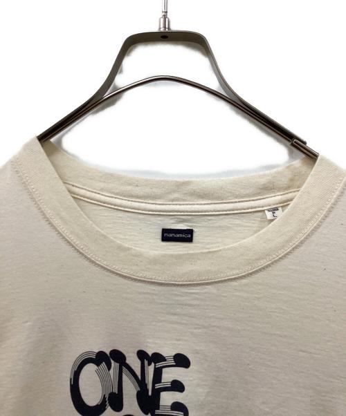nanamica（ナナミカ）nanamica (ナナミカ) OOAL L/S Graphic Tee アイボリー サイズ:SIZE Lの古着・服飾アイテム