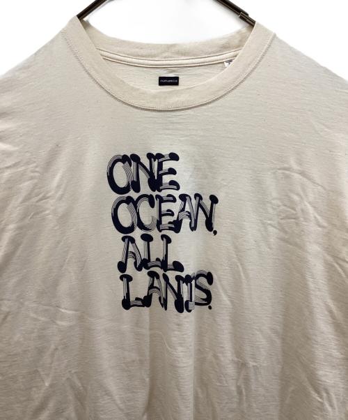 nanamica（ナナミカ）nanamica (ナナミカ) OOAL L/S Graphic Tee アイボリー サイズ:SIZE Lの古着・服飾アイテム
