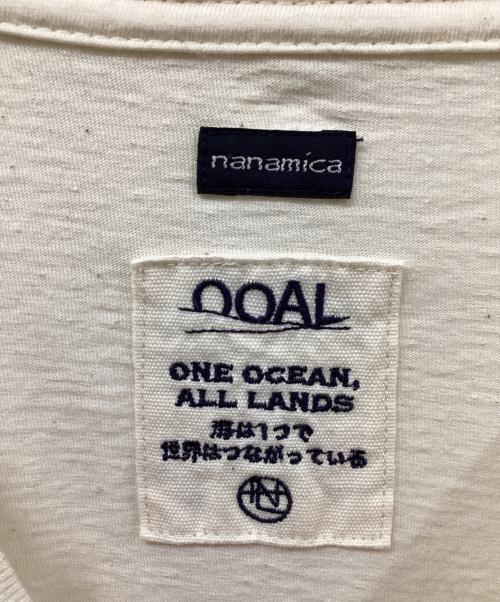 nanamica（ナナミカ）nanamica (ナナミカ) OOAL L/S Graphic Tee アイボリー サイズ:SIZE Lの古着・服飾アイテム