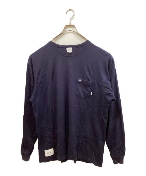 WTAPS（ダブルタップス）WTAPS (ダブルタップス) ロングスリーブカットソー ネイビー サイズ:04の古着・服飾アイテム