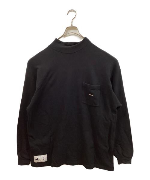 DESCENDANT（ディセンダント）DESCENDANT (ディセンダント) モックスウェット ブラック サイズ:SIZE 3の古着・服飾アイテム