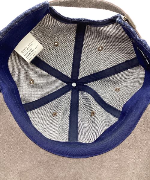 DESCENDANT（ディセンダント）DESCENDANT (ディセンダント) キャップ インディゴの古着・服飾アイテム