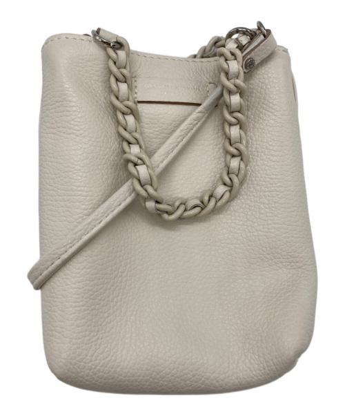 GIANNI CHIARINI（ジャンニ キアリーニ）GIANNI CHIARINI (ジャンニ キアリーニ) ショルダーポーチ ホワイトの古着・服飾アイテム