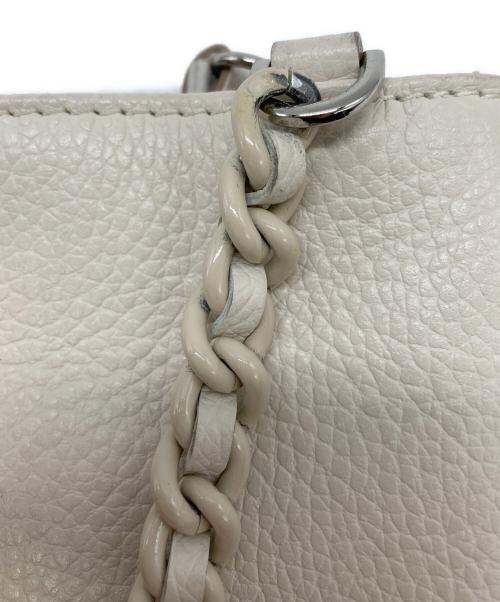 GIANNI CHIARINI（ジャンニ キアリーニ）GIANNI CHIARINI (ジャンニ キアリーニ) ショルダーポーチ ホワイトの古着・服飾アイテム