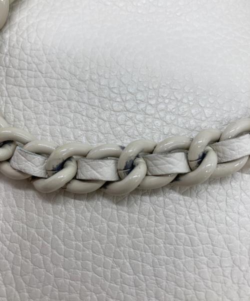 GIANNI CHIARINI（ジャンニ キアリーニ）GIANNI CHIARINI (ジャンニ キアリーニ) ショルダーポーチ ホワイトの古着・服飾アイテム