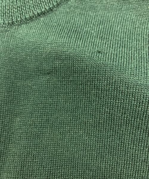 LACOSTE（ラコステ）LACOSTE (ラコステ) ジップアップニット グリーン サイズ:SIZE Sの古着・服飾アイテム