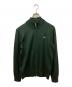 LACOSTE（ラコステ）の古着「ジップアップニット」｜グリーン