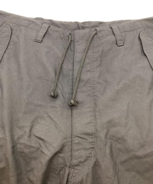 Y's BANG ON（ワイズ バングオン）Y's BANG ON (ワイズ バングオン) ドローコードワイドパンツ ブラック サイズ:	SIZE 2の古着・服飾アイテム