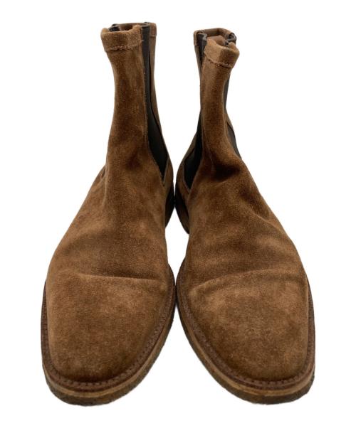 GUCCI（グッチ）GUCCI (グッチ) サイドゴアブーツ ブラウン サイズ:SIZE 43の古着・服飾アイテム