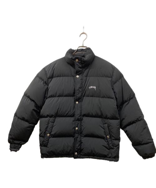 stussy（ステューシー）stussy (ステューシー) ダウンジャケット ブラック サイズ:SIZE Mの古着・服飾アイテム